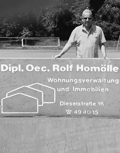 Rolf Homölle gründet die Homölle Hausverwaltung